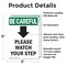 Signmission Safety Culture Sign, 3.5 in Width, Vinyl Decal, Rectangle OS-2PACK-BC-D-35-V-10115 - alternate 5